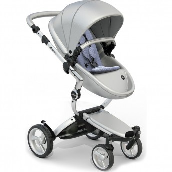 Прогулочное сидение + корзина для новорожденного MIMA XARI STROLLER Argento